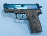 ** SOLD ** Sig Sauer Lew Horton Exclusive P229 Pistol in 9mm **Blue Piranha - 1 of 500 Made - Box, Papers and 2 Magazines** - 21 of 22