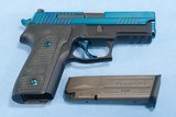 ** SOLD ** Sig Sauer Lew Horton Exclusive P229 Pistol in 9mm **Blue Piranha - 1 of 500 Made - Box, Papers and 2 Magazines** - 19 of 22