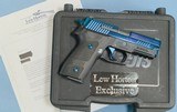 ** SOLD ** Sig Sauer Lew Horton Exclusive P229 Pistol in 9mm **Blue Piranha - 1 of 500 Made - Box, Papers and 2 Magazines** - 1 of 22