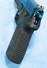 ** SOLD ** Sig Sauer Lew Horton Exclusive P229 Pistol in 9mm **Blue Piranha - 1 of 500 Made - Box, Papers and 2 Magazines** - 6 of 22
