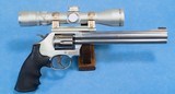 ***SOLD***Smith & Wesson Model 647 Revolver in .17 HMR **Only Made for 1 Year in 2003 - Box - Scope and Mounts** - 4 of 23