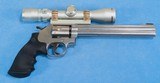 ***SOLD***Smith & Wesson Model 647 Revolver in .17 HMR **Only Made for 1 Year in 2003 - Box - Scope and Mounts** - 3 of 23