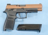 Sig Sauer P320 M17 Semi Auto Pistol in 9mm **M17 Thumb Safety - Box, 2 Mags and Papers** - 20 of 21