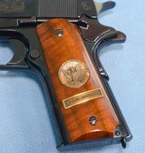 Colt 1911 WW1 Commemorative Meuse Argonne Pistol in .45 ACP **Mfg 1967 - Excellent** - 3 of 20