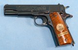 Colt 1911 WW1 Commemorative Meuse Argonne Pistol in .45 ACP **Mfg 1967 - Excellent** - 2 of 20