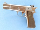 Browning Hi-Power, Electoless Nickel with Adjustable Rear Sight, Cal. 9mm - 2 of 14