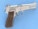 Browning Hi-Power, Electoless Nickel with Adjustable Rear Sight, Cal. 9mm - 13 of 14