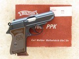 Walther PPK, German Made, 1968 Vintage, Cal. .380 ACP, Brown Eagle Grips