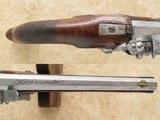 Kuchenreuter Flintlock Duellers, Circa 1820's, Approx. 50 Caliber, Dueling Pistols ** Whittmann Locks ** - 5 of 23