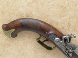 Kuchenreuter Flintlock Duellers, Circa 1820's, Approx. 50 Caliber, Dueling Pistols ** Whittmann Locks ** - 18 of 23