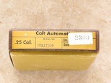 ** SOLD ** Colt Automatic Caliber .25, 1973 Vintage, (Post Junior) - 14 of 16