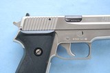 Rare 1995 Manufactured Nickel Sig Sauer P225 9MM **Made In Germany** - 11 of 21