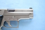Rare 1995 Manufactured Nickel Sig Sauer P225 9MM **Made In Germany** - 12 of 21
