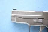 Rare 1995 Manufactured Nickel Sig Sauer P225 9MM **Made In Germany** - 8 of 21