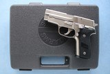Rare 1996 Manufactured Nickel Sig Sauer P228 9MM **Made In Germany** - 1 of 22