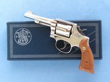 Smith & Wesson Model 10 Military & Police, Nickel Finish, Cal. .38 Special, 1977 Vintage