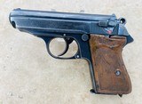 1941 Walther PPK eagle/n proof with odd/rare stamp over serial number