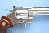 1979 Vintage Colt Python 6" Inch Nickel Finish ** Excellent Condition ** - 8 of 24