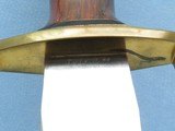 Gil Hibber Arkansa Toothpick Knife with Sheath, July 11, 1966 Build Date, Custom Knife - 6 of 8