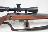 2006 Manufactured CZ 453 American chambered in .17 HMR w/ 22" Barrel & Set Trigger ** Leather Sling & Pine Ridge 3-12 Scope ** - 3 of 21