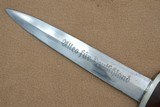 **SOLD**Original WW2 German Gebruder Heller SA Dagger w/ Scabbard - 3 of 19