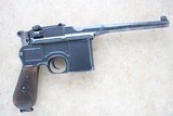 Mauser C96 Model 1930 Wartime Commercial **WWI German Military Acceptance Proof** Chambered in 30 Mauser - 5 of 23