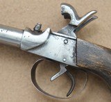 1860's-'80's Antique German Double-Barrel Twin-Hammer Percussion Pocket Pistol in .40 Caliber Cap & Ball - 14 of 25