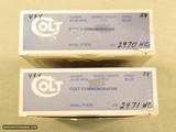 Pair of Colt Commemorative Single Action Army's, Consecutive Serial Numbered, Cal. .44-40 WCF, 1984 Vintage - 10 of 10