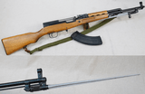 **sold**
Pre-Ban 1988 Norinco SKS Model D Rifle w/ Folding Spike Bayonet
* Accepts AK Magazines & All-Matching * - 21 of 25