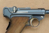 RARE Unmodified DWM Swiss Model 1900 Luger in .30 Luger
* All-Matching & Original / No Prefix 3-Digit Serial # / BEAUTIFUL! * - 7 of 25