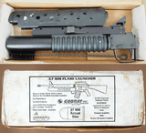 ***SOLD*** 1980's Cobray CM203 37mm Barrel-Mounted Flare/Chalk/Smoke Shell Launcher w/ Box, Etc. * NOT RESTRICTED! * - 1 of 24