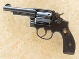 **SOLD**
Smith & Wesson Military & Police, Cal. .38 Special, 1961-1962 Vintage, Round Butt with 4 Inch Barrel, Rare - 9 of 10