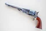 ** SOLD ** Uberti 1860 Army with full fluted cylinder .44 cal. **Charcoal Blue Finished** - 3 of 18