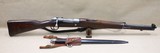 Argentine Military Model 1909 Mauser Cavalry Carbine Mfg. by F.M.A.P. complete w/ Bayonet, Scabbard, & Frog * Non-Import Marked & All Matching! * - 1 of 25