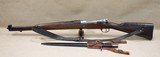 Argentine Military Model 1909 Mauser Cavalry Carbine Mfg. by F.M.A.P. complete w/ Bayonet, Scabbard, & Frog * Non-Import Marked & All Matching! * - 5 of 25