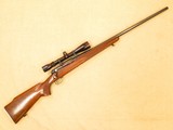 ** SOLD ** Winchester Pre-64 Model 70, Custom Barrel, Cal. .243 Win. 1956 Vintage, with Redfield 3-9x Scope with Range Finder - 1 of 18