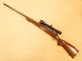 ** SOLD ** Winchester Pre-64 Model 70, Custom Barrel, Cal. .243 Win. 1956 Vintage, with Redfield 3-9x Scope with Range Finder - 10 of 18