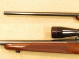 ** SOLD ** Winchester Pre-64 Model 70, Custom Barrel, Cal. .243 Win. 1956 Vintage, with Redfield 3-9x Scope with Range Finder - 6 of 18