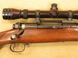 ** SOLD ** Winchester Pre-64 Model 70, Custom Barrel, Cal. .243 Win. 1956 Vintage, with Redfield 3-9x Scope with Range Finder - 4 of 18