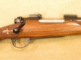 Custom Winchester Model 70, Octagon Barrel, Cal. 7mm Rem. Mag., 1949 Vintage, French Walnut Stock with Fleur-de-lis Checkering - 4 of 17