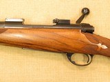 Custom Winchester Model 70, Octagon Barrel, Cal. 7mm Rem. Mag., 1949 Vintage, French Walnut Stock with Fleur-de-lis Checkering - 7 of 17