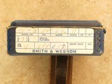 **SOLD** Smith & Wesson Model 19 Combat Magnum, Cal. .357 Magnum, 1966 Vintage with Box - 15 of 16