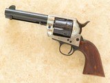 Cimarron Frontier Single Action, Silver Frame, Full Laser Engraved, Cal. .45 LC - 3 of 13