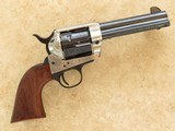 Cimarron Frontier Single Action, Silver Frame, Full Laser Engraved, Cal. .45 LC - 12 of 13