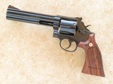 ** SOLD ** Smith & Wesson Model 586 Distinguished Combat Magnum, Cal. .357 Magnum, 6 Inch Barrel - 1 of 11
