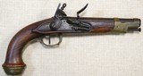 Rare French Maubeuge Royal Arms Factory Model 1814 Gardes du Corps Roi Flintlock Pistol * RARE!! * - 1 of 25