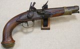 Rare French Maubeuge Royal Arms Factory Model 1814 Gardes du Corps Roi Flintlock Pistol * RARE!! * - 4 of 25