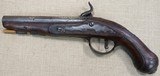 Early 1800's French .45 Caliber Flintlock Percussion-Conversion Pocket Pistol
* Lock Marked "ANOR" * - 7 of 16