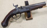 Early 1800's French .45 Caliber Flintlock Percussion-Conversion Pocket Pistol
* Lock Marked "ANOR" * - 10 of 16