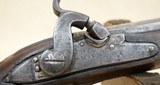 Early 1800's French .45 Caliber Flintlock Percussion-Conversion Pocket Pistol
* Lock Marked "ANOR" * - 2 of 16